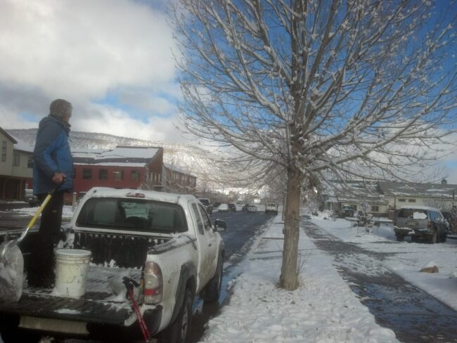Early storms good for San Juan Huts