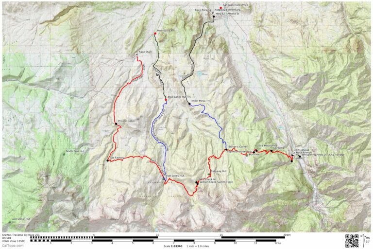 San Juan Huts Sneffels Traverse Ski Race 2016