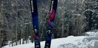 Skis in Snow